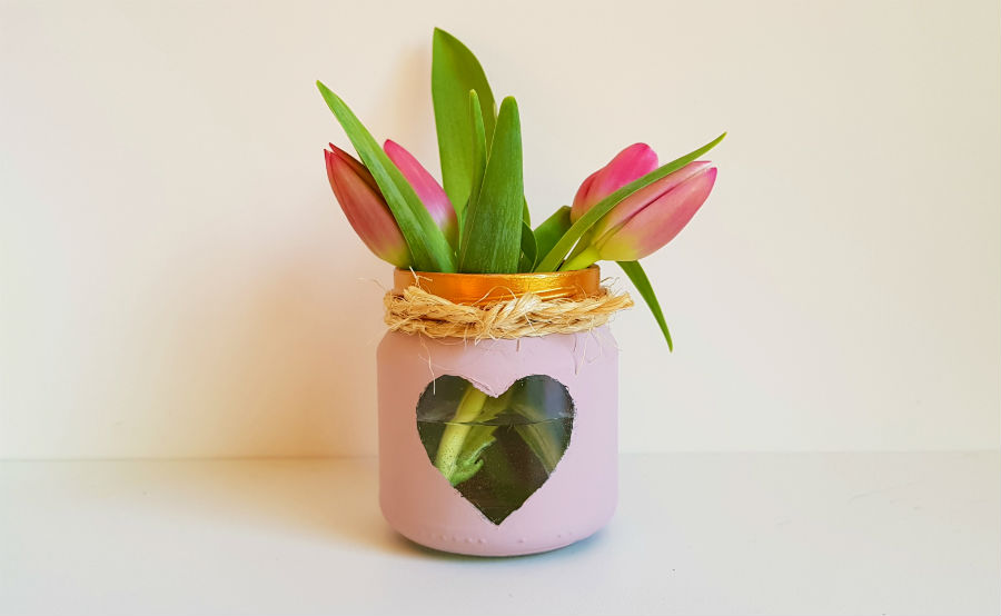 DIY Glazen Potjes verven