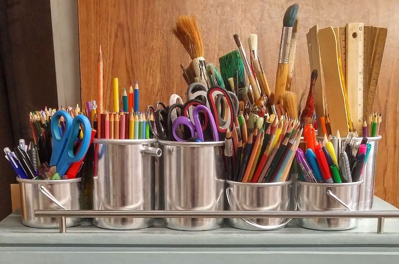 Creativiteit Schilderspullen