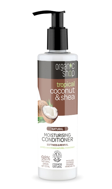 Organic Shop Coconut & Shea Moisturising Conditioner Organic Shop Shampoo Coconut Conditioner