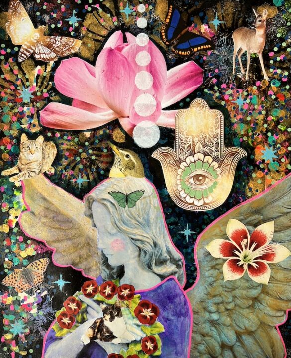 Let Go Mixed Media Artwork