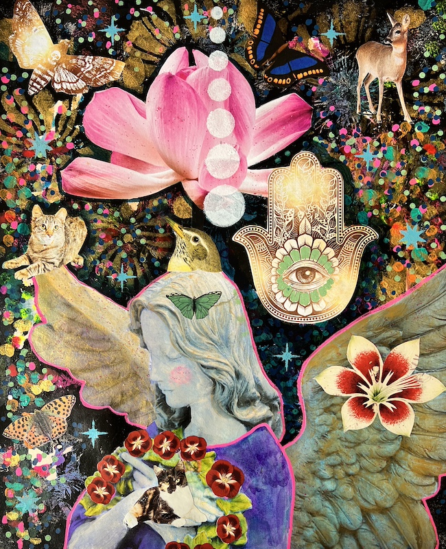 Let Go Mixed Media Artwork